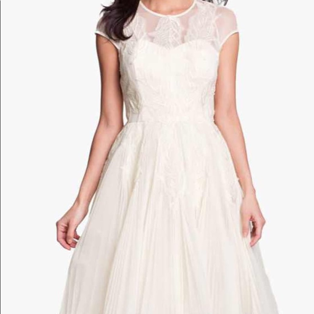 Ted Baker Miyaa dress cream size 8-10 wedding/prom